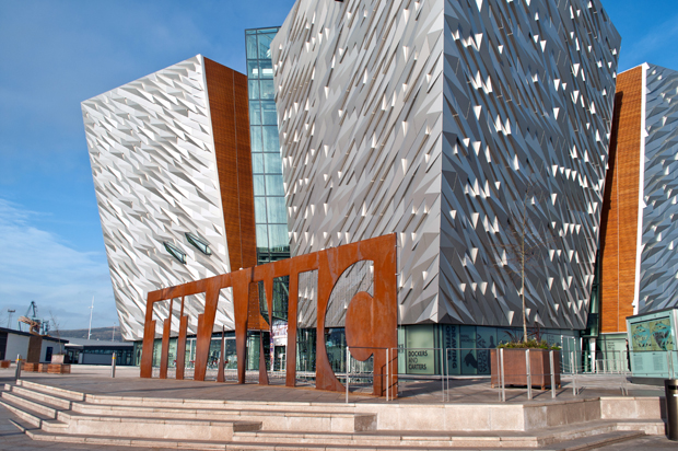 The Titanic museum in Belfast, Northern Ireland