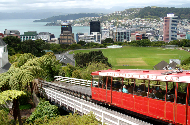 Wellington cable car, North Island, New Zealand