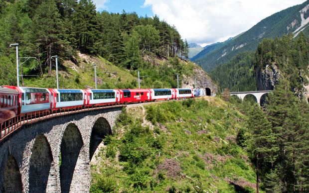 The Landwasser Viaduct, Switzerland